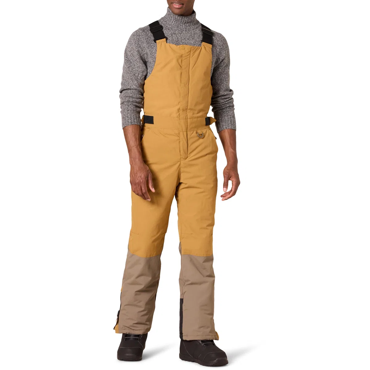 Amazon Essentials Herren Wasserabweisender isolierter Schneelatzoverall