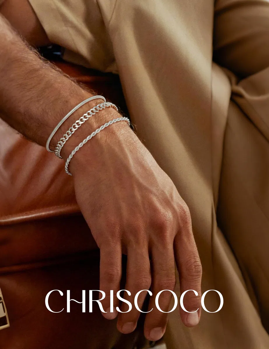 Chriscoco 3Pcs Armband Herren Silber 925 Cuban Link Twist Schlangenkette Männer Armband Armbänder Herren Schmuck Geschenke für Papa Freund Ehemann Sohn 19cm/21CM