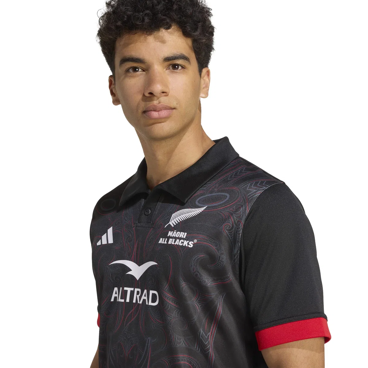 adidas Herren Maori All Blacks Home Men Kurzärmelig (1er Pack)