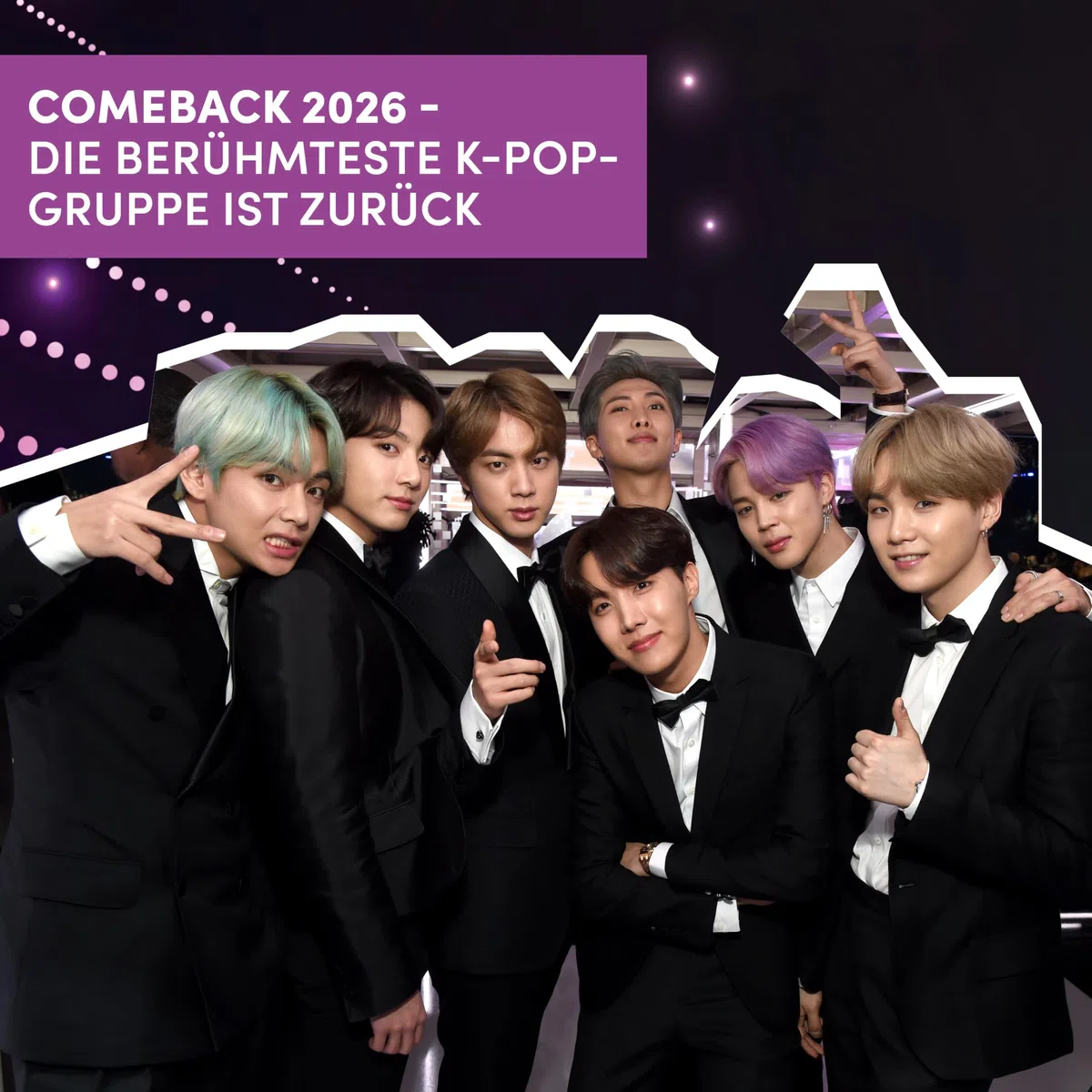BTS - Schmuckset zur Tour: Army Beats - Das inoffizielle BTS-Schmuckset