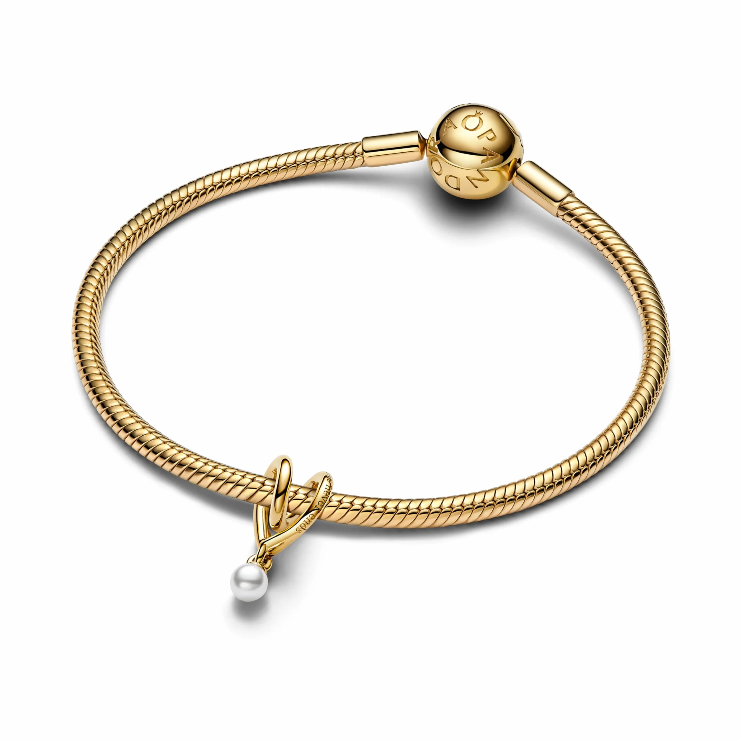PANDORA Eingehülltes Herz Charm 764138C01 Anhänger