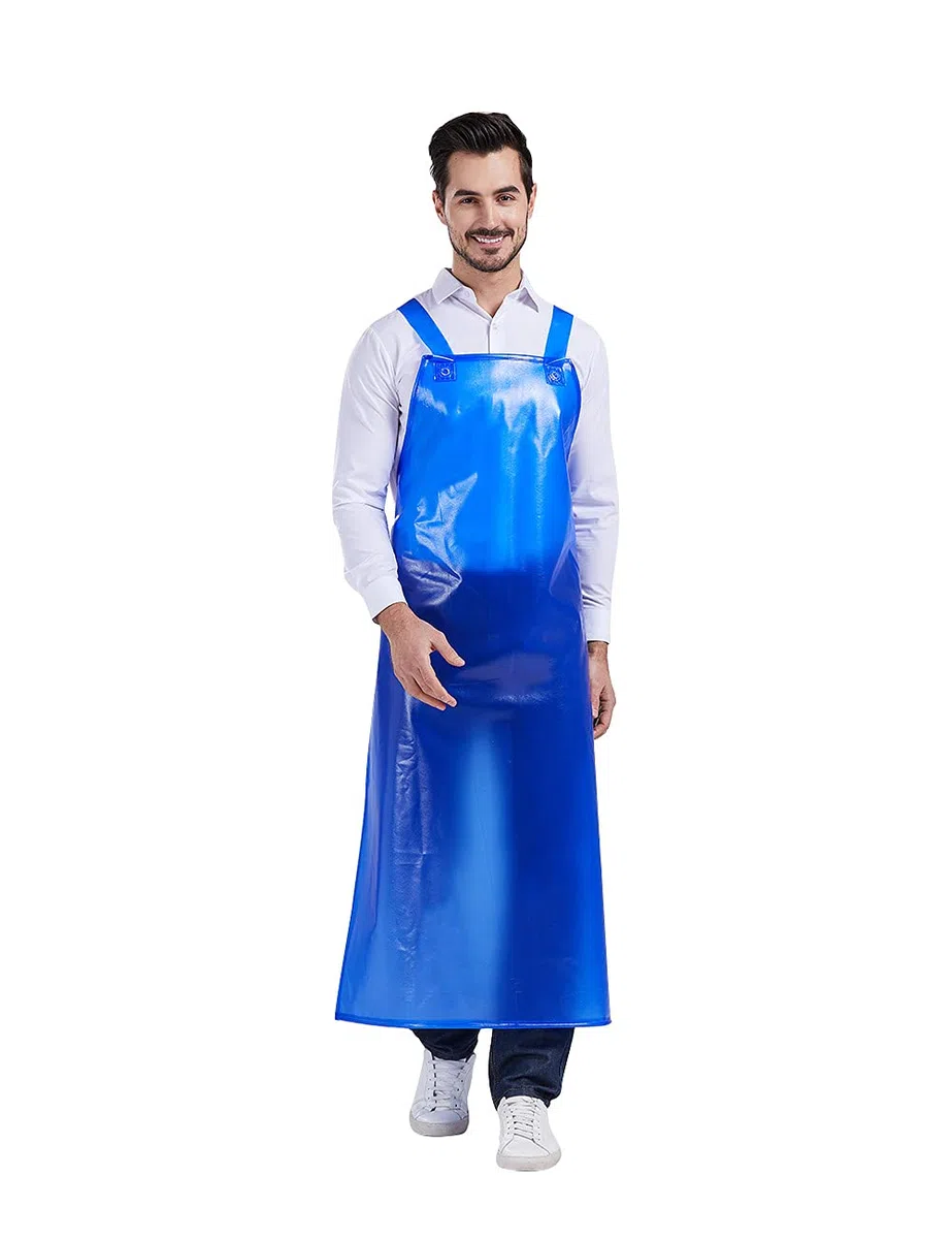 Nanxson Unisex wasserdicht Schürzen Arbeitsschürze Fleischerschürze Metzgerschürze für Industrie, Metzgerei, Reinigung CF3111