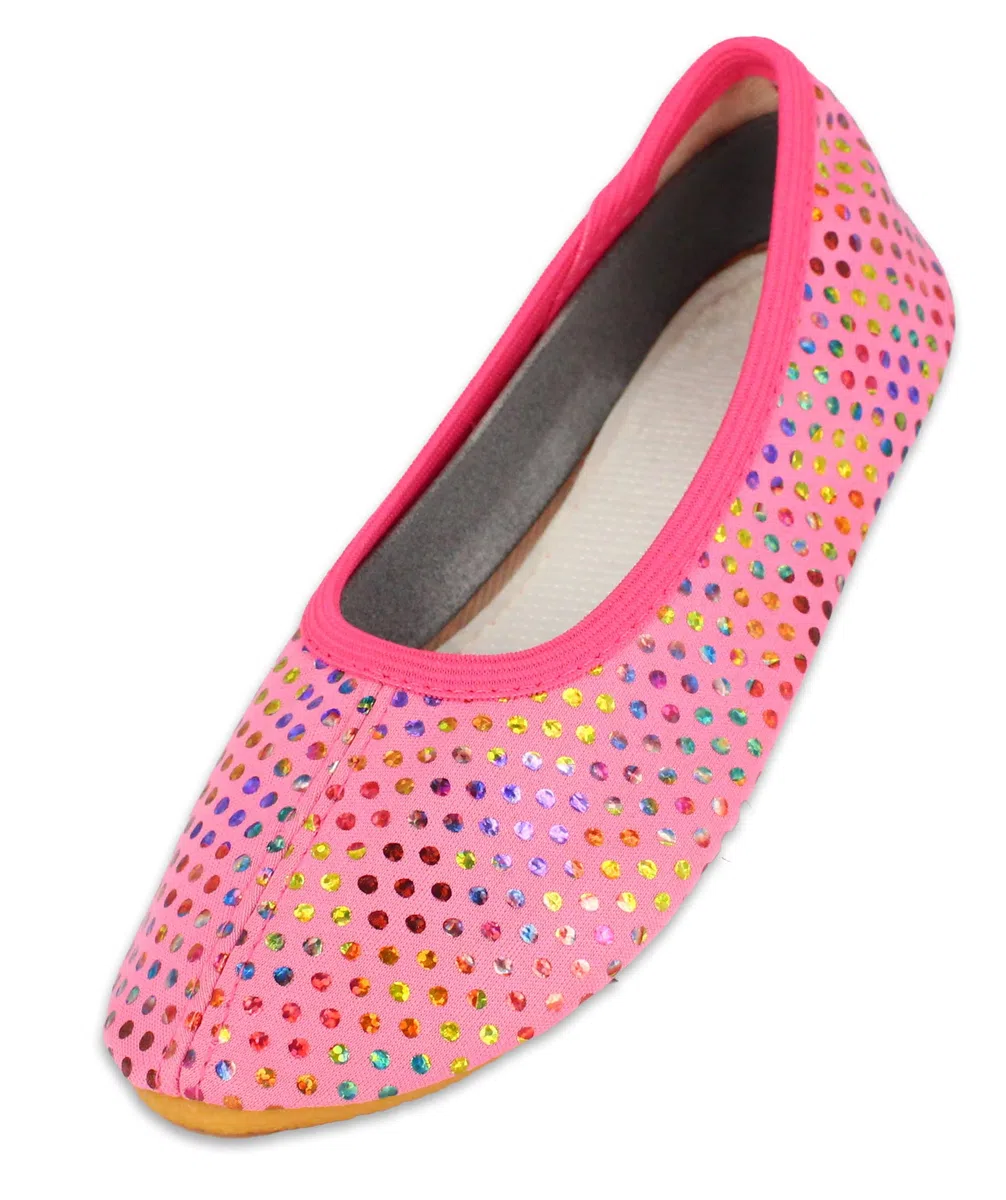 Beck Mädchen Punkt Multi Gymnastikschuhe