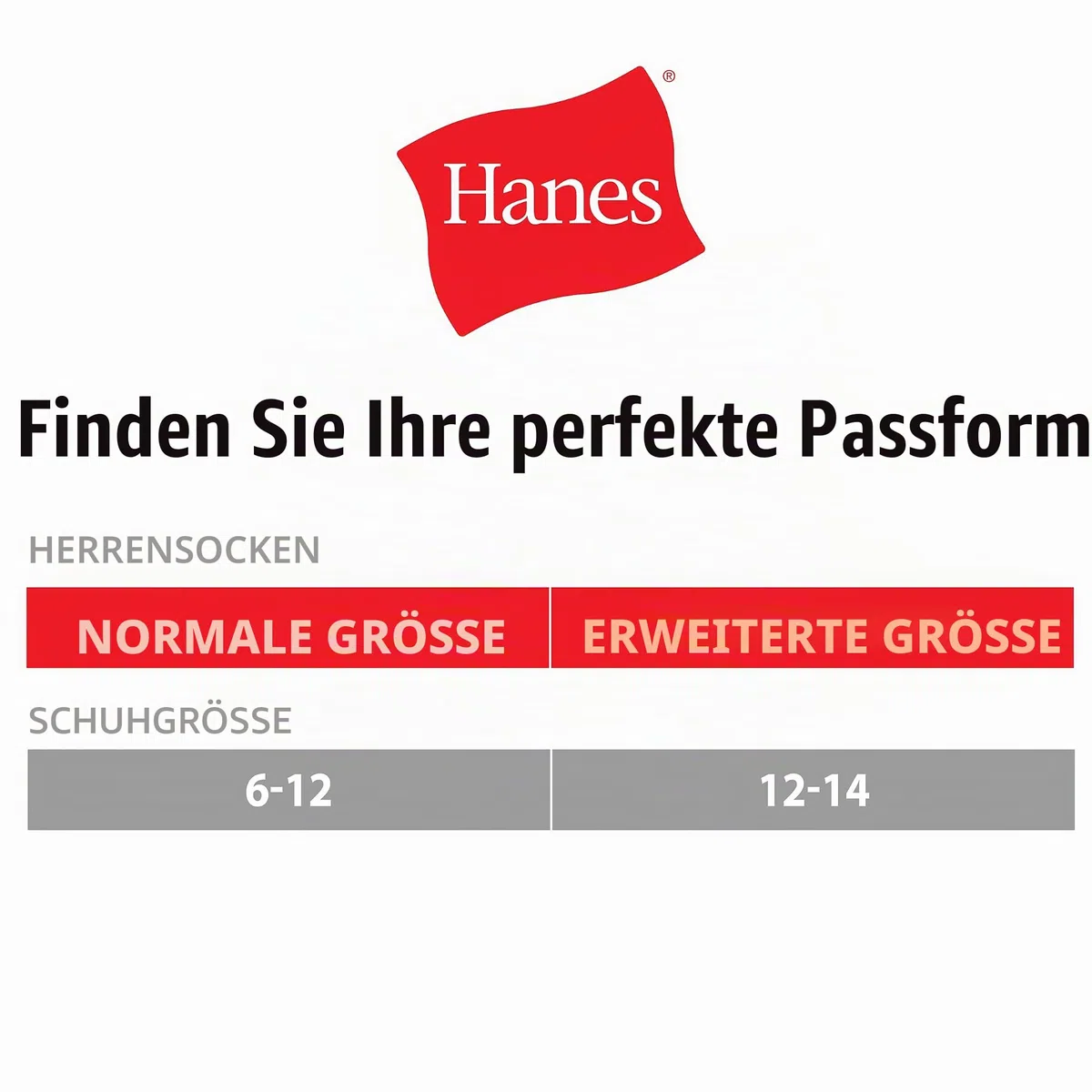 Hanes Knöchelsocken für Herren