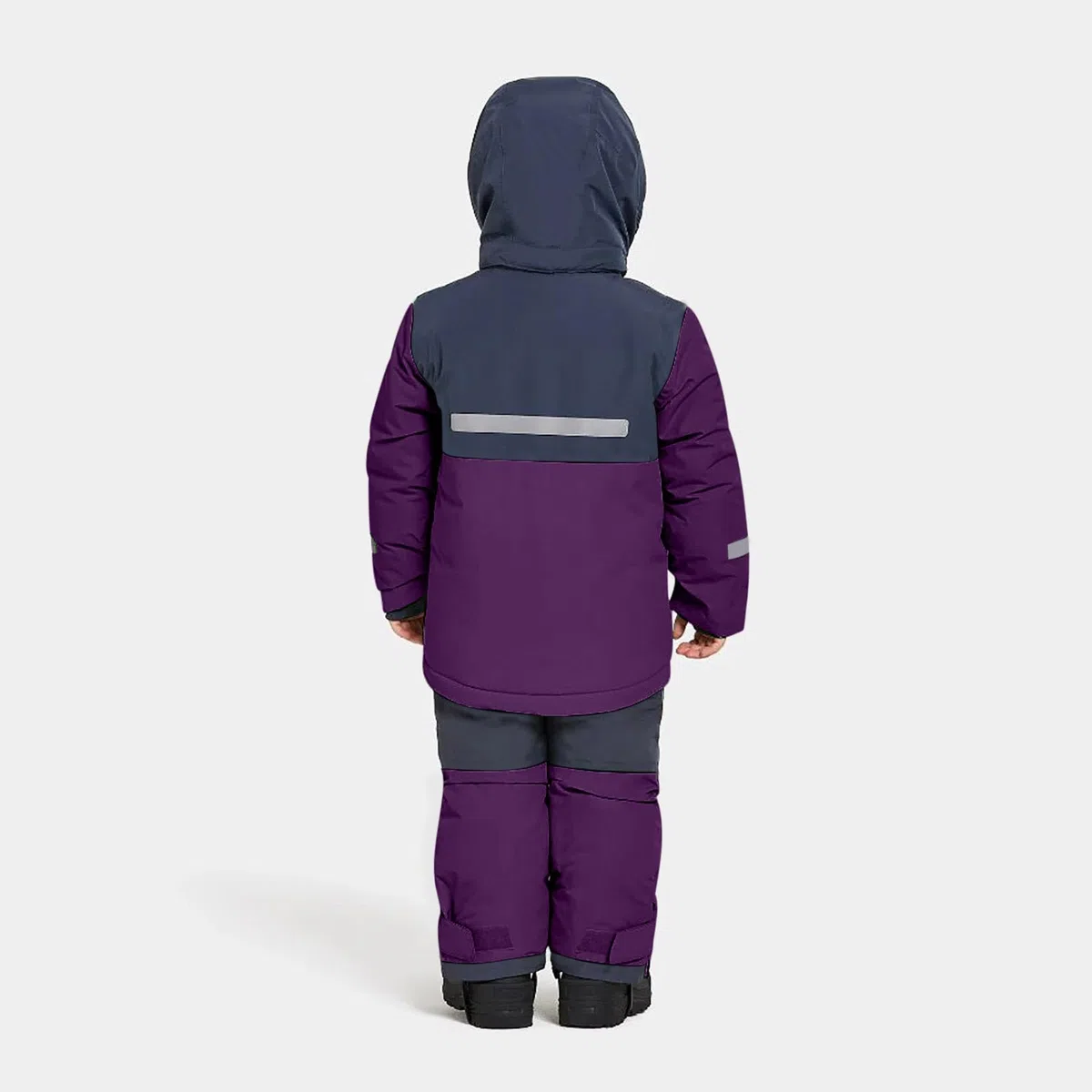 YAOJIWANG Skianzug Jungen Mädchen Skioverall Kinder Skifahren Bekleidung Unisex Winter Skijacke Wasserdichte und Winddicht Warme Kapuzenjacke Farbblocking Schneeanzug Outdoor Fleecejacke