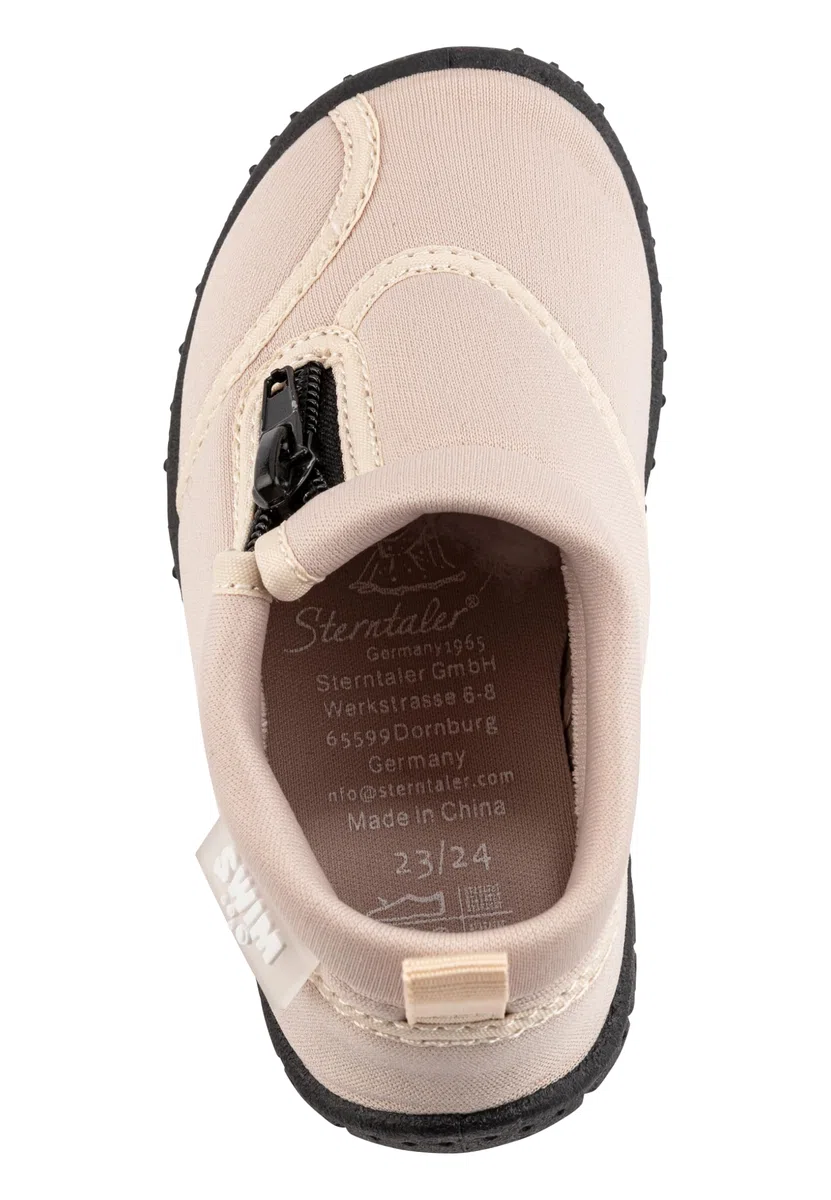 Sterntaler Badeschuhe Zipper – Baby- und Kinder Badeschuhe aus Funktionsmaterial, Uni, mit Reißverschluss, ideal für Wasser & Schwimmbad