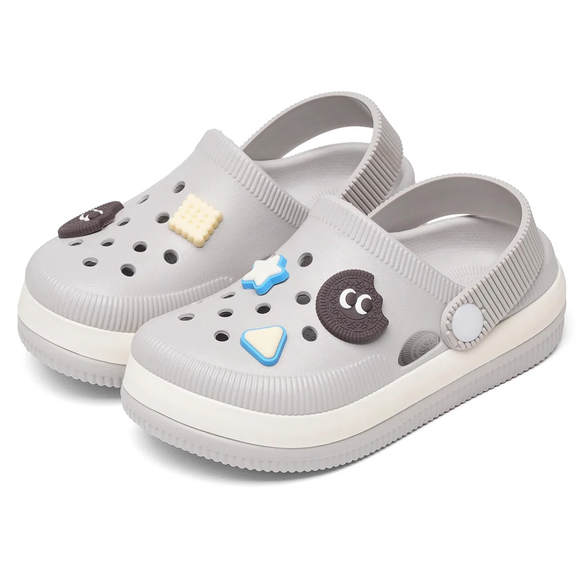 Klassische Kinder Clogs - Badesandalen & Pantoffeln - Leichte EVA Gartenschuhe - Unisex für Jungen & Mädchen