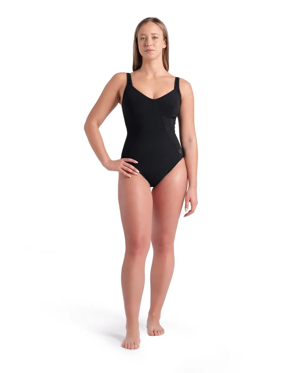 Arena Damen Shapewear Vertigo R Wing Back B-Cup Badeanzug Bauchweg Shaping Badeanzug