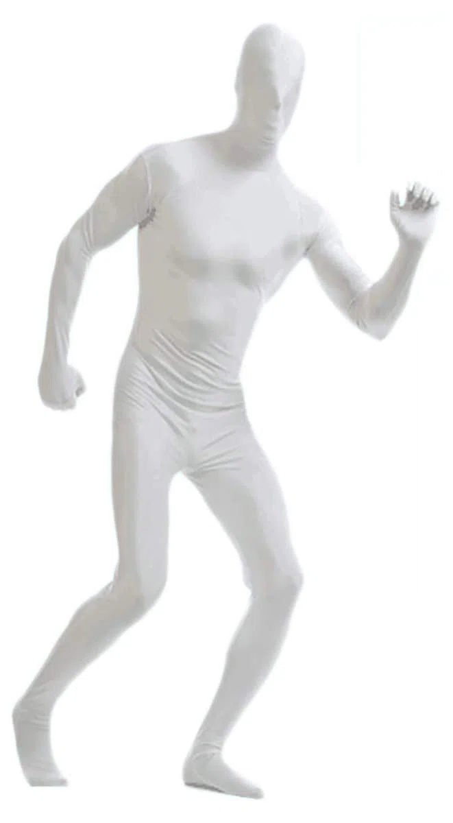 Aniler Men's and Women's Spandex Full Body Zentai Costume Bodysuit