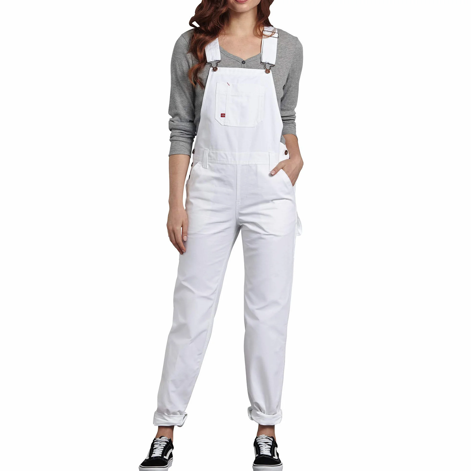 Dickies, Damen, Latzhose im legeren Stil mit geradem Bein