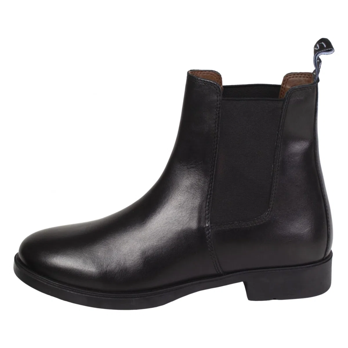 Lazura - Jodhpur Reitstiefelette Basic Plus | Kinder, Herren & Damen Stiefeletten mit Elastikeinsatz & Pull-On | schwarze Chelsea Boots aus Leder | Reitschuhe in Größe 28-46