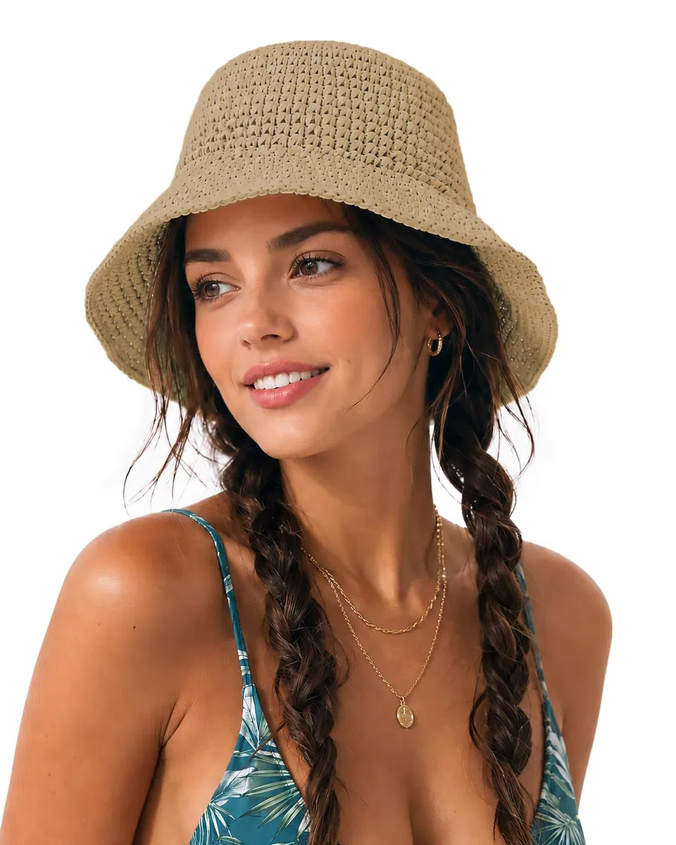 Zylioo L/XL Strohhut Fischerhüte Großen Kopf Anglerhut 60cm Sonnenhut Sommerhut Strandut Für Urlaub Alltag