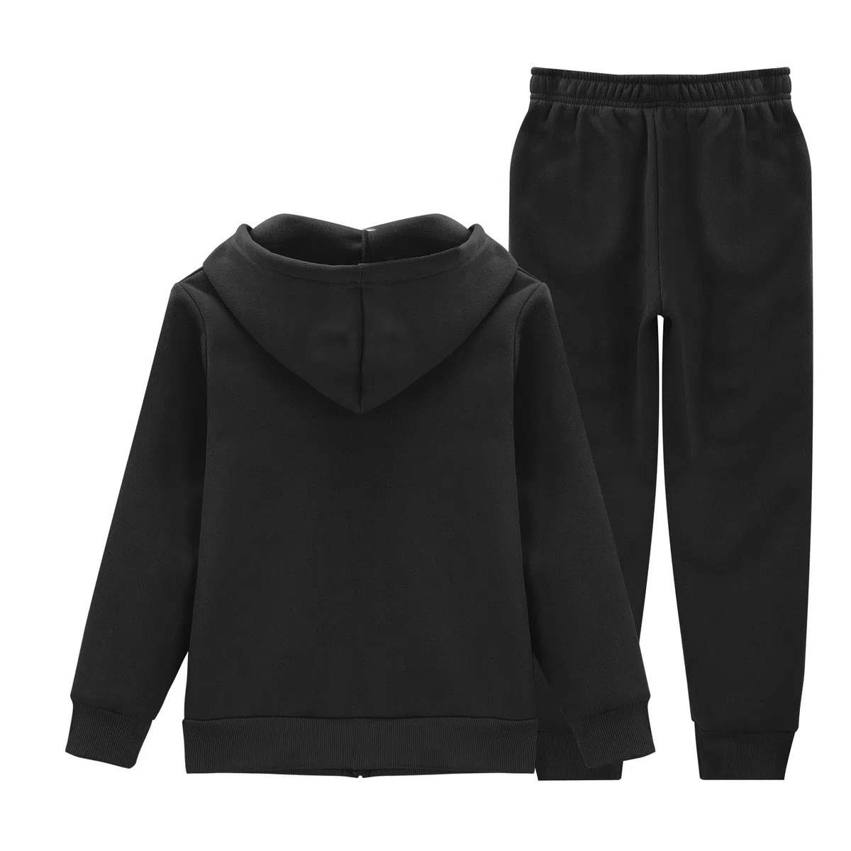 Trainingsanzug Kinder Jogginganzug Mädchen Junge 2 Teiliges Einfarbig Sportanzug mit Reißverschluss Sweatjacke Jogginghose Set Bekleidungssets Sportoutfit