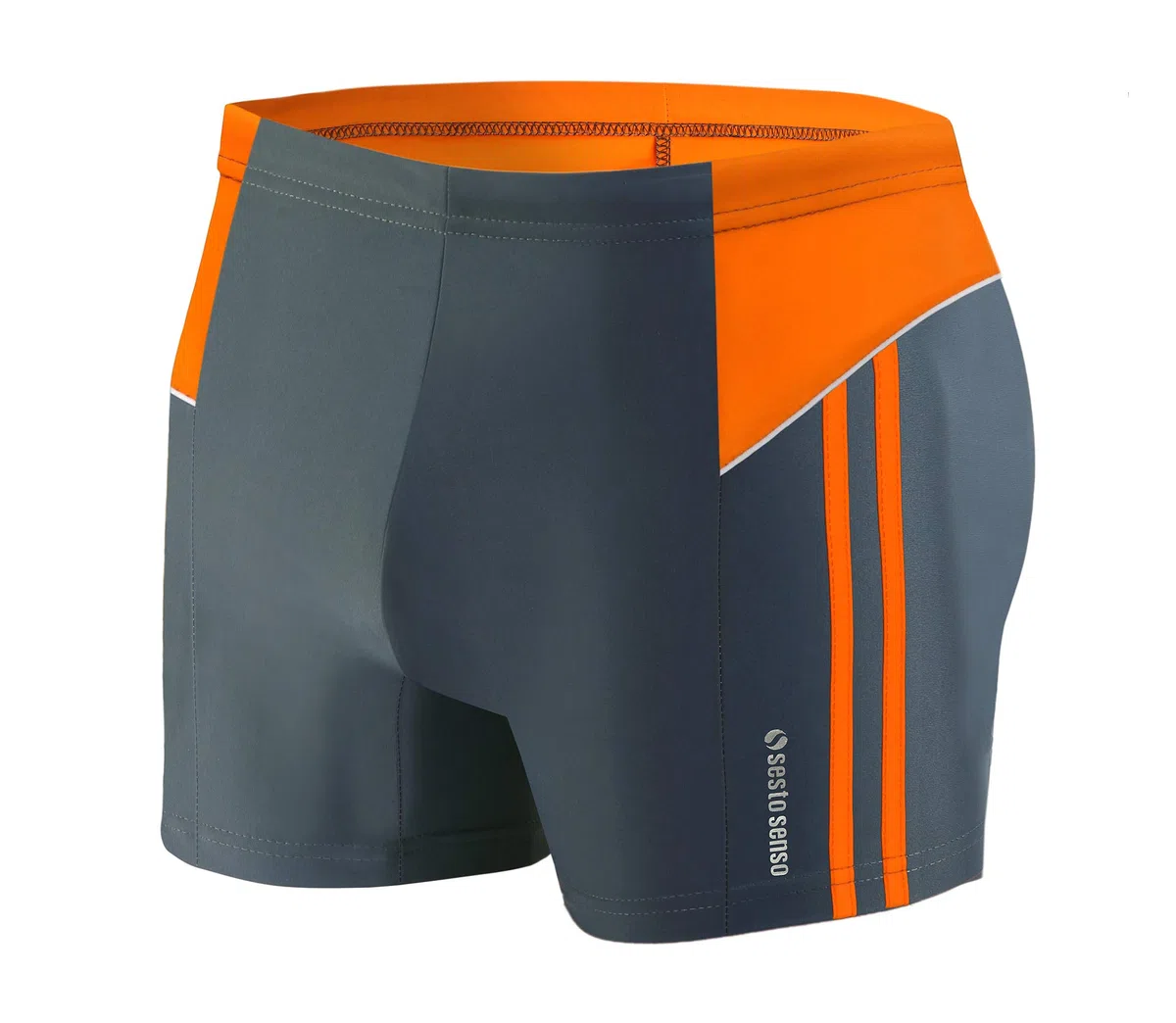 sesto senso Herren Badehose Eng Schwimmhose M bis 4XL Enganliegende Bademode Swimming Shorts