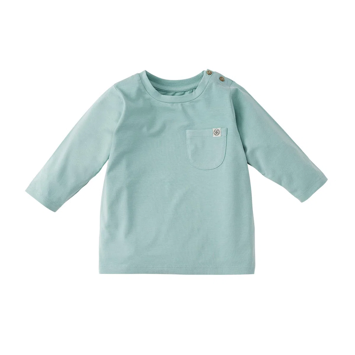 Cloby Langarm-Shirt T-Shirt Long Sleeve mit UV-Schutz (UPF 50+) Baby (Gr. 6-12 Monate) - Sea Blue/blau