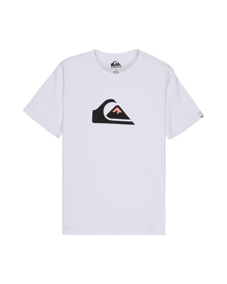 Quiksilver Comp Logo - T-Shirt für Jungen Blau