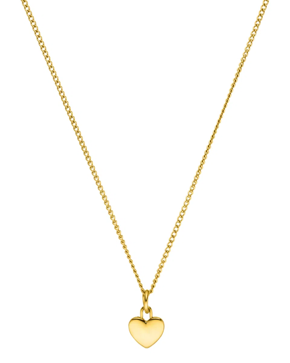 Purelei Heart Charm Kette Damen – Halskette Damen aus langlebigem Edelstahl – Hochwertige Kette – 50-55 cm Länge verstellbar – Wasserfeste Halskette für deinen individuellen Look