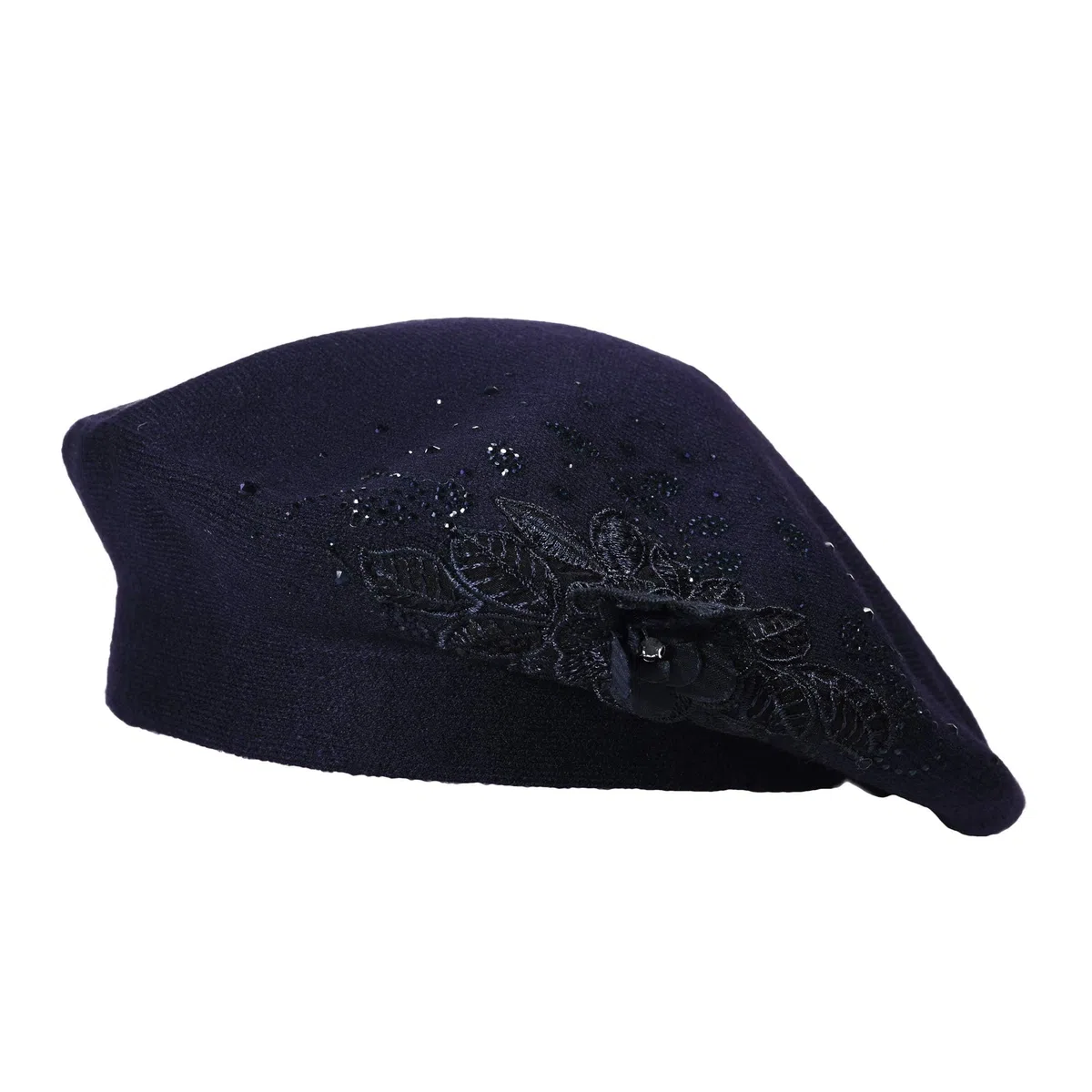 ZLYC Baskenmütze für Damen, französisch, wendbar, Kaschmir, Baskenmütze