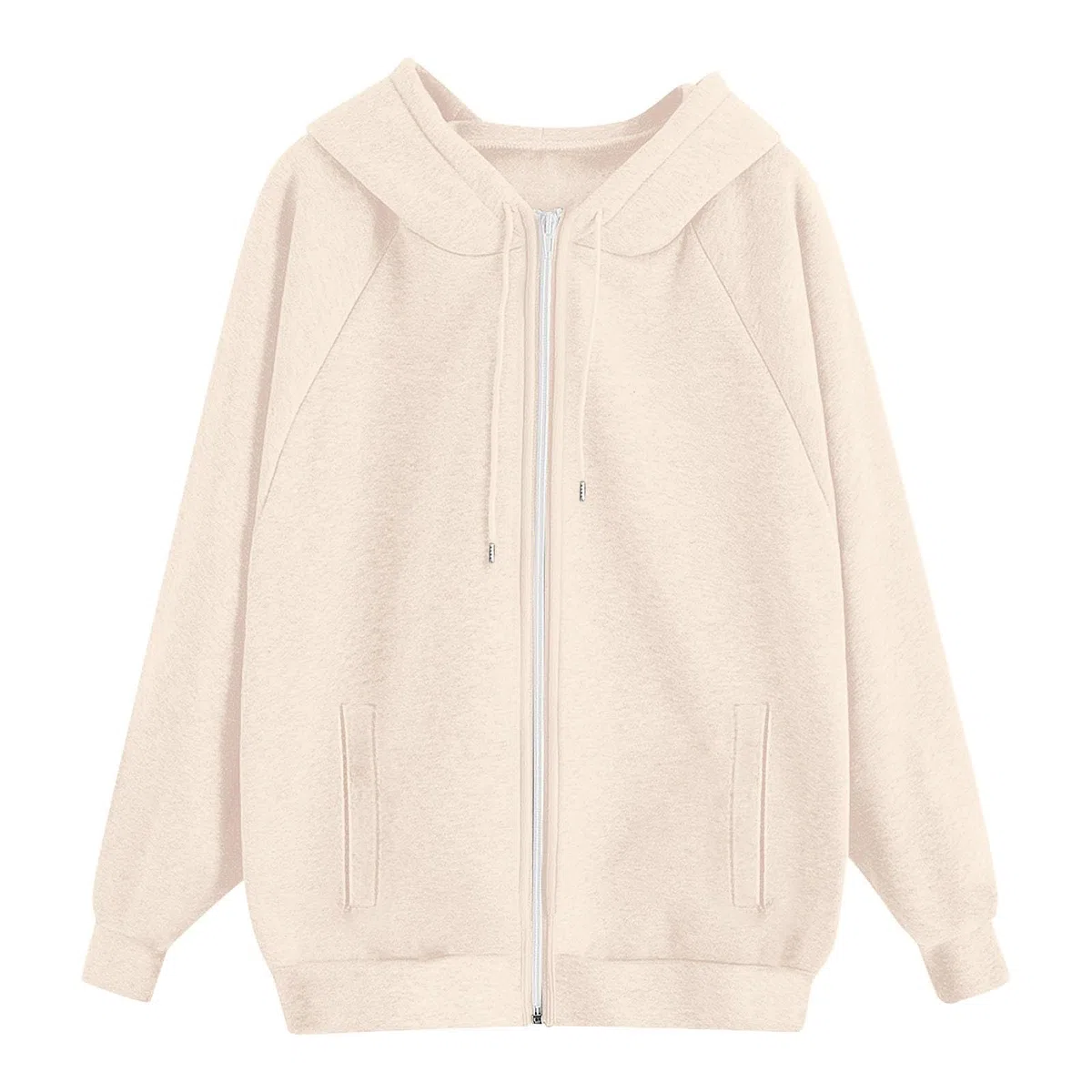 Hoodie Damen Sweatjacke - Kapuzenjacke Herbst Winter Lang Sweatshirt Kapuzenpullover Mit Kapuze Reißverschluss Mantel Oversize Freizeit Sport Langarmshirt Pullover Mode Y2K Hoody Retro Oberteil,S-3XL