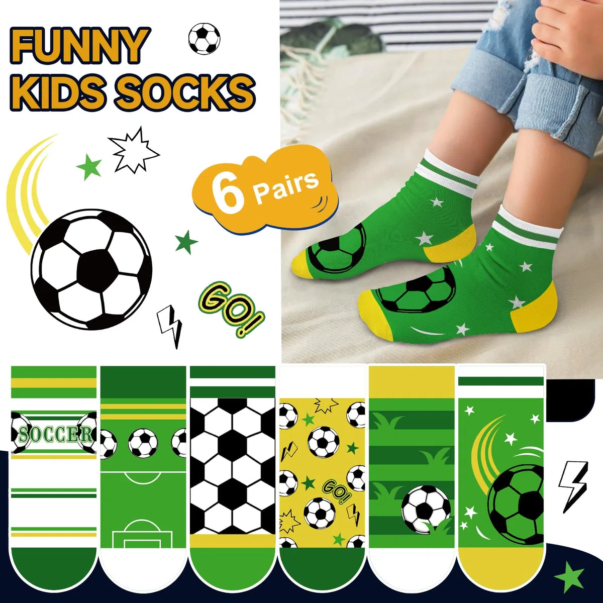 Lustige Socken Kinder Jungen Kindersocken aus Baumwolle Cartoon 3-14 Jahre | Sneakersocken,Schule,Sport,Bunt Verrückte,Coole mit Motiv,Geschenk,Weich Atmungsaktiv,6 Paar,25-28,28-32,32-38