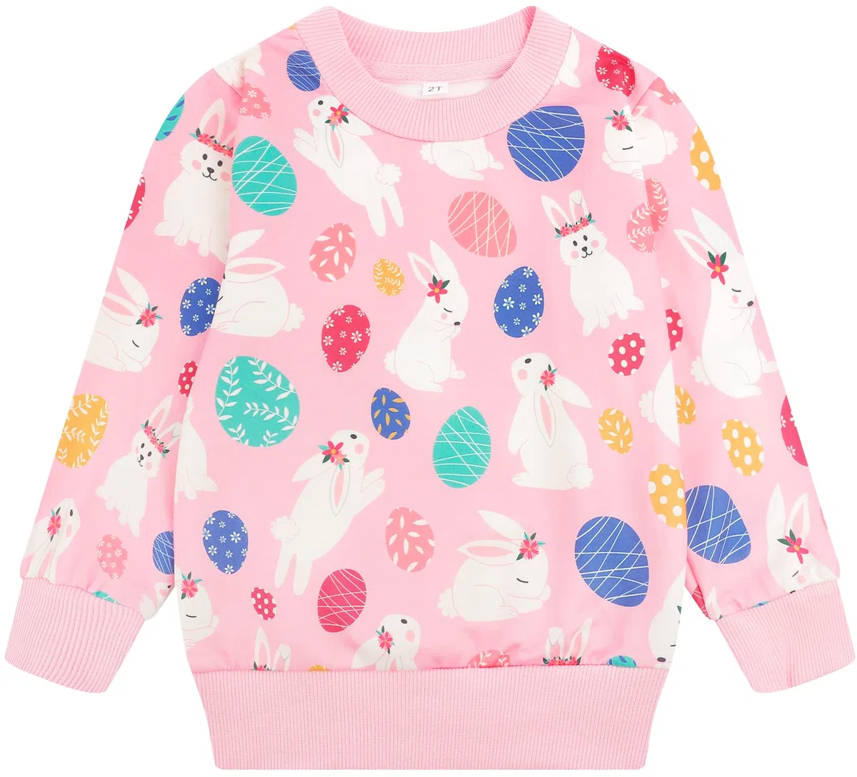 RETSUGO Kleinkind Baby Mädchen Sweatshirts Casual Pullover Rundhalsausschnitt Winter Langarm Tops Shirts Kleidung 3T-8T