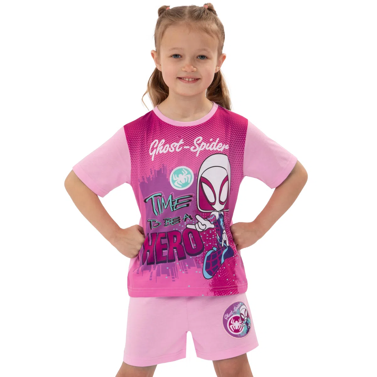Marvel Spidey und Seine erstaunlichen Freunde Pyjamas für Kinder, Ghost Spider Mädchen Pyjama-Sets für den Winter