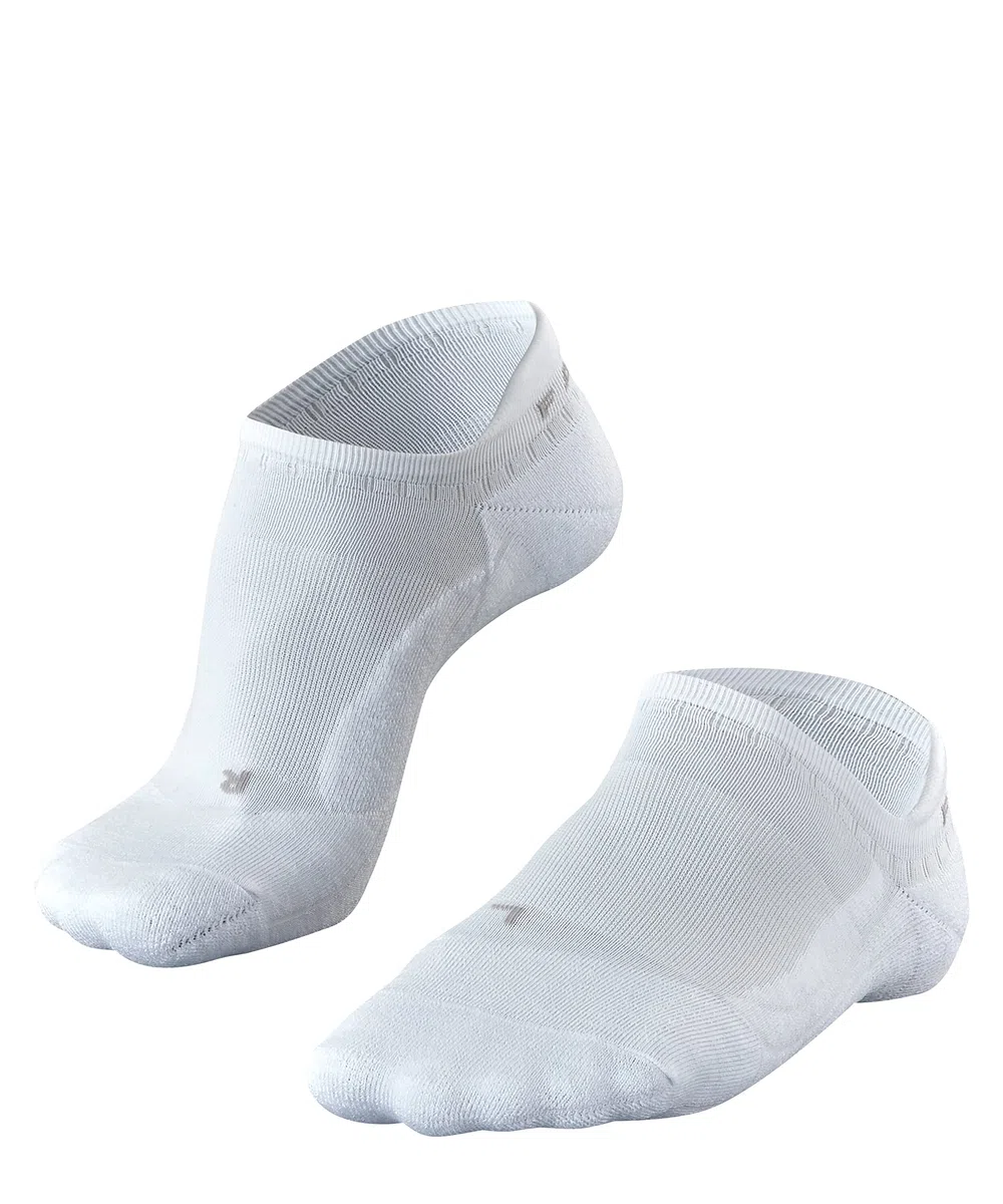 FALKE Damen GO2 Invisible Golfsocken schnelltrocknende atmungsaktive Baumwolle Funktionsmaterial mittelstarke Polsterung antiblasen Füßlinge seitliche Polster für sicheren Stand 1 Paar