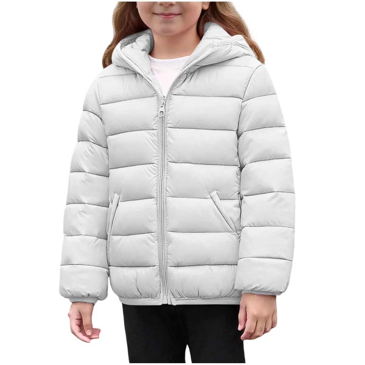 Steppjacke Leichte Kinder Mädchen Daunenjacke Warmer Winterjacke mit Kapuze Jungen Pufferjacke Winterparka Puffer Jacket Winter Outdoorjacke Mantel für Frühling Herbst Winter