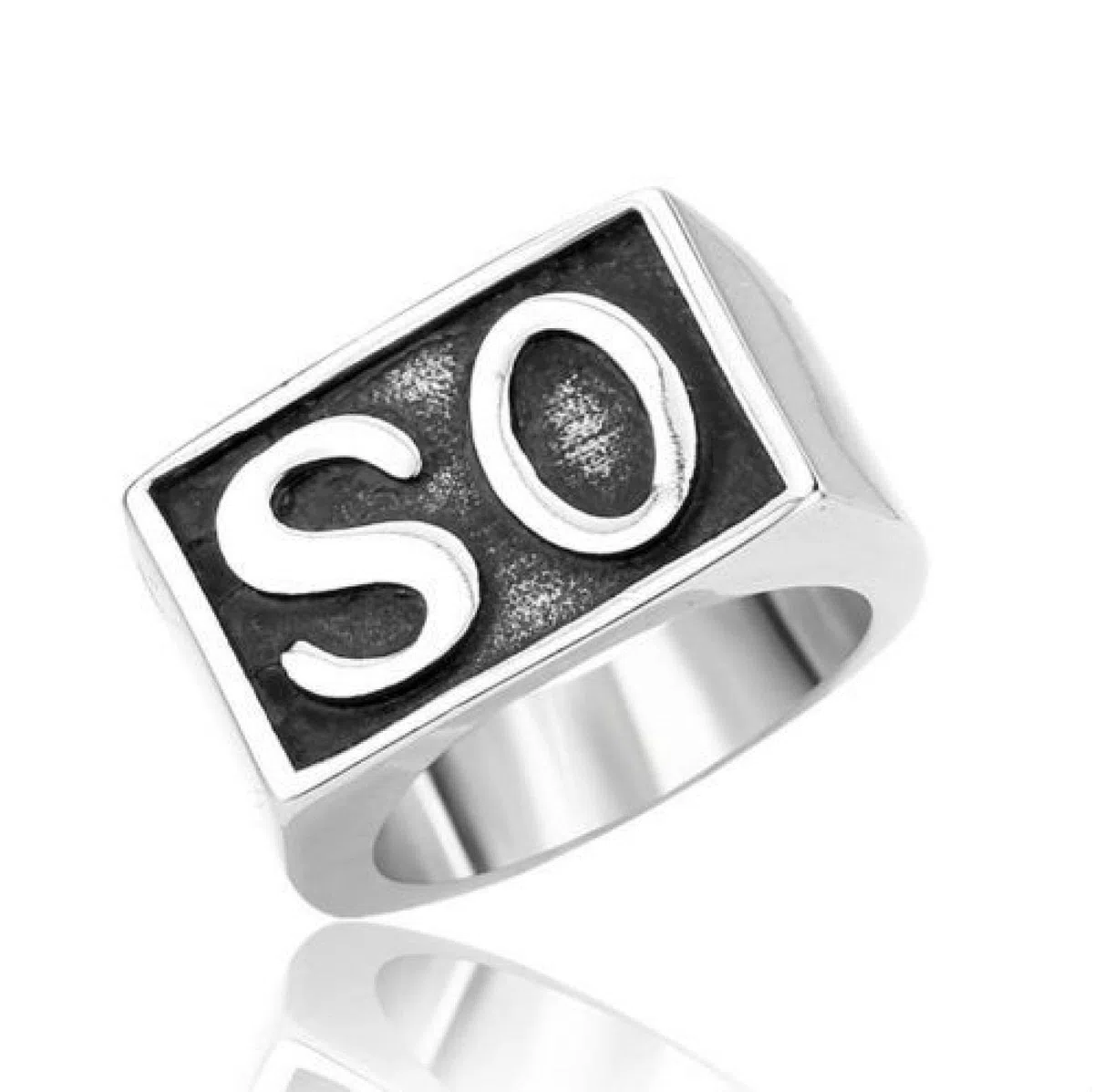 Ring 2 Stück/Set The Sons of Ringe Herren Rock Punk Cosplay Kostüm Motorrad Ring Finger