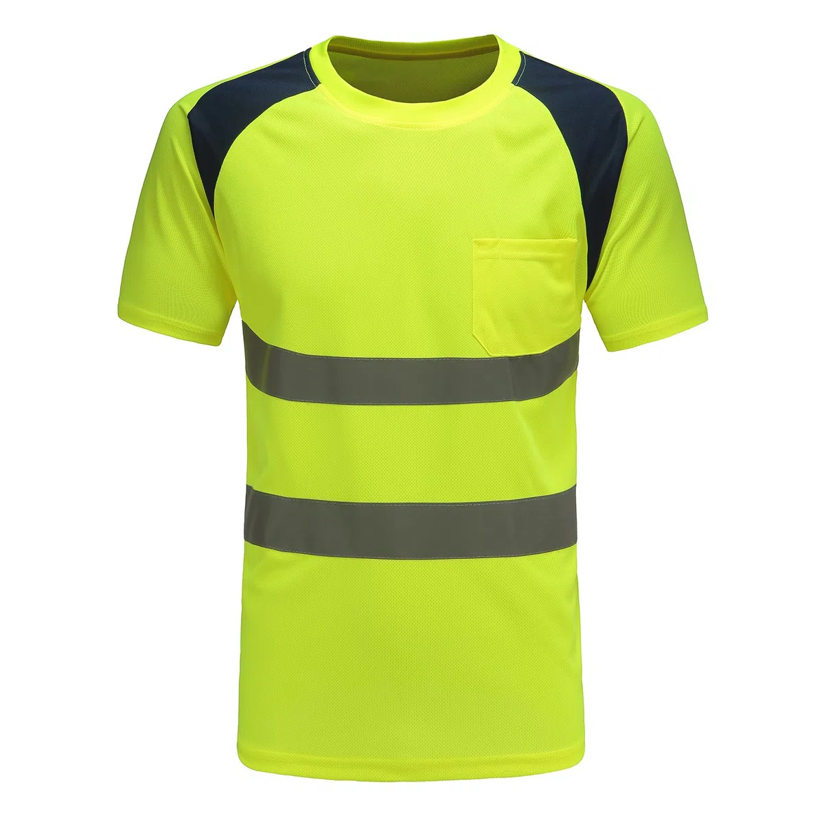 Profi Warnschutz T-Shirt Kurzarm Arbeitsshirt Gelb Kurzarmshirt Warnshirt Arbeitshemd Warnschutz t Shirt Herren