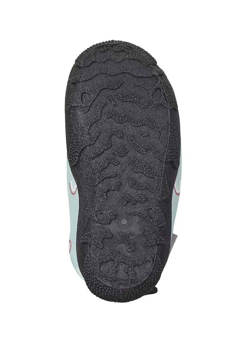 Sterntaler Badeschuhe Regenbogen Print - Kinder Aquaschuhe schnelltrocknend - Mädchen Schwimmschuhe mit Gummiband und Kordelstopper bequeme Strand Slipper