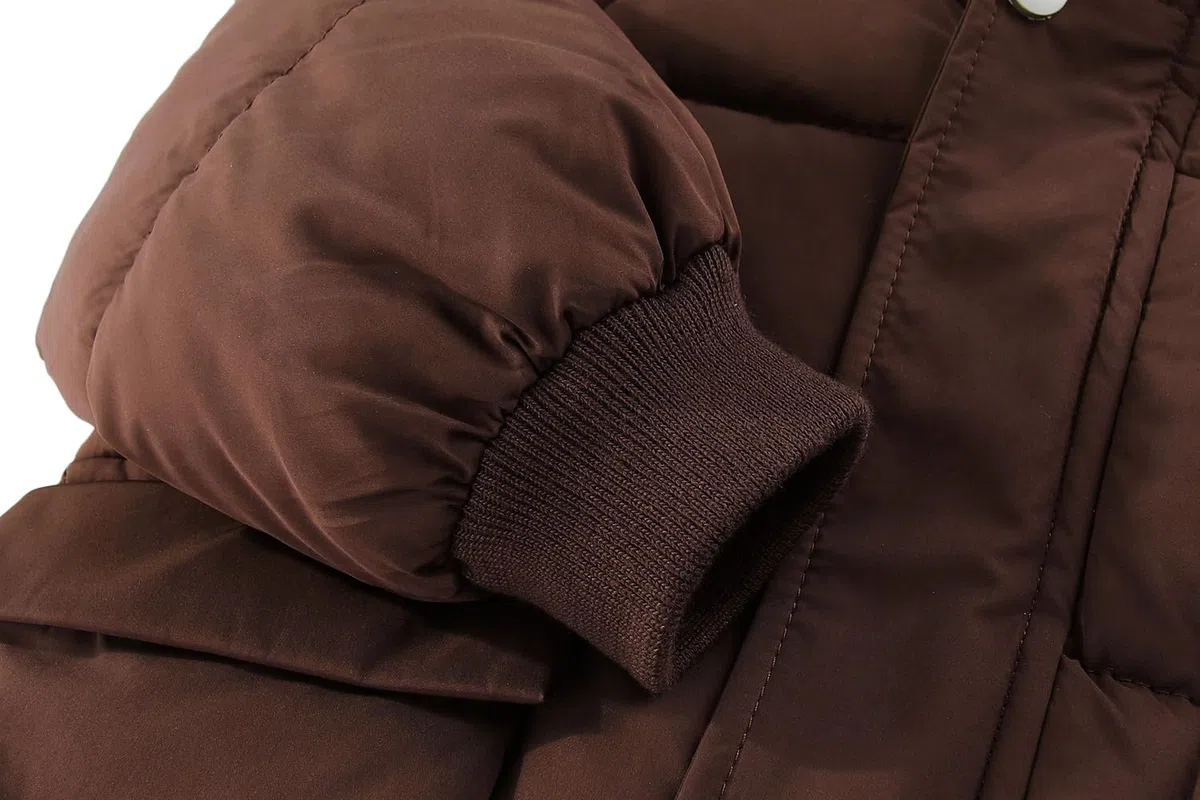 amiyan Baby Jungen Warm Steppjacke Baumwolle Winter Mantel Dicke Kinderjacke Winterjacke Flaum gefüttert Winter Kapuzenjacke mit Bärenohr Outerwear 1-6 Jahre