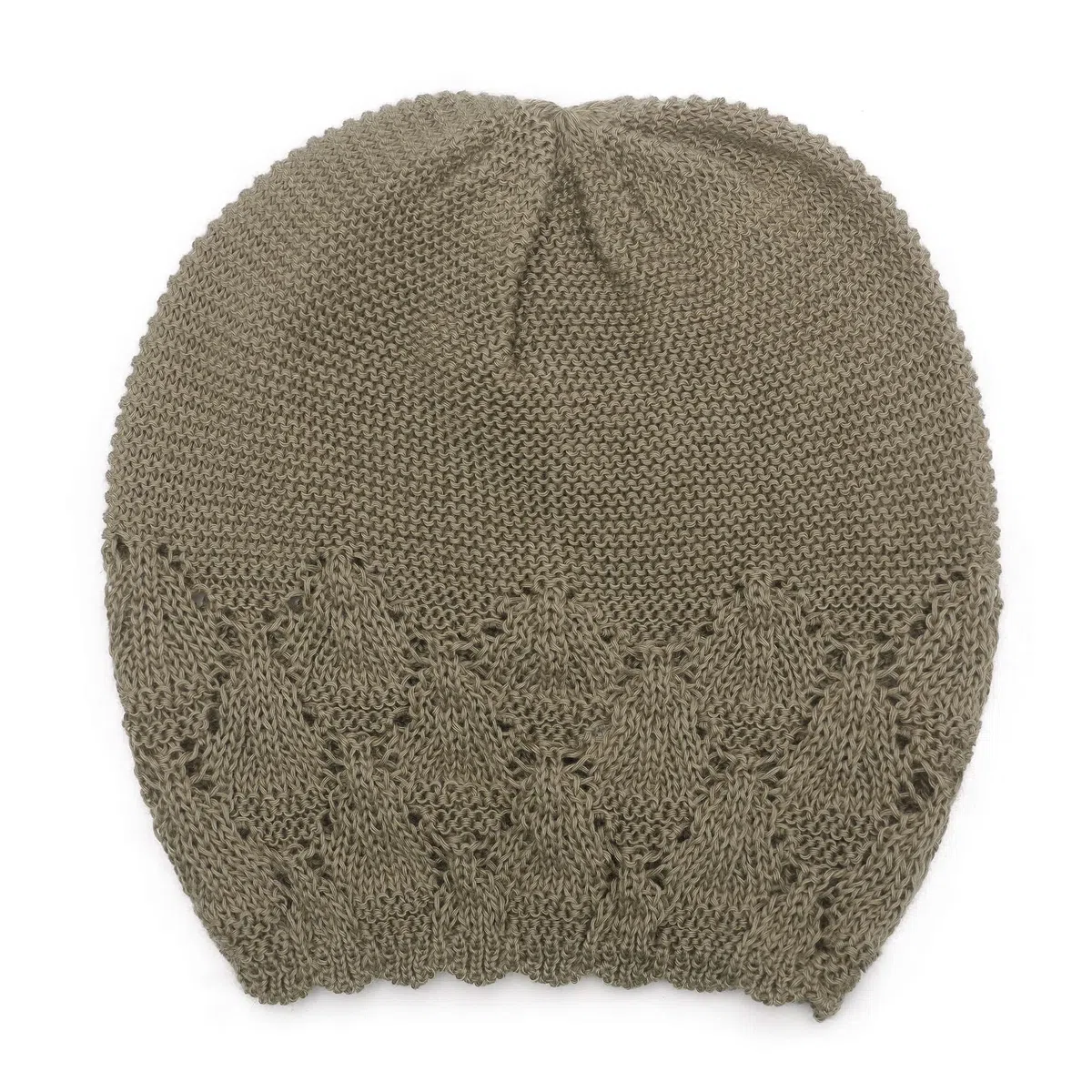 ZLYC Damen Sommer Strickmützen Handstricken Häkelmütze Vintage Beanie Mütze