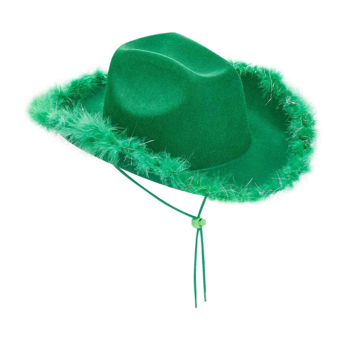 Cowboy/Cowgirl Hut Federboa für Frauen, Unisex Cowgirl Hut für Party Kostüm Dress Up All Ages