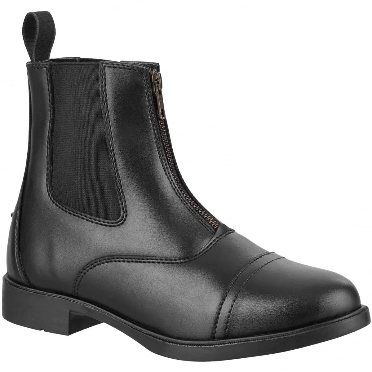 RL24 Jodhpur Reitstiefelette Companion FZ Leder schwarz
