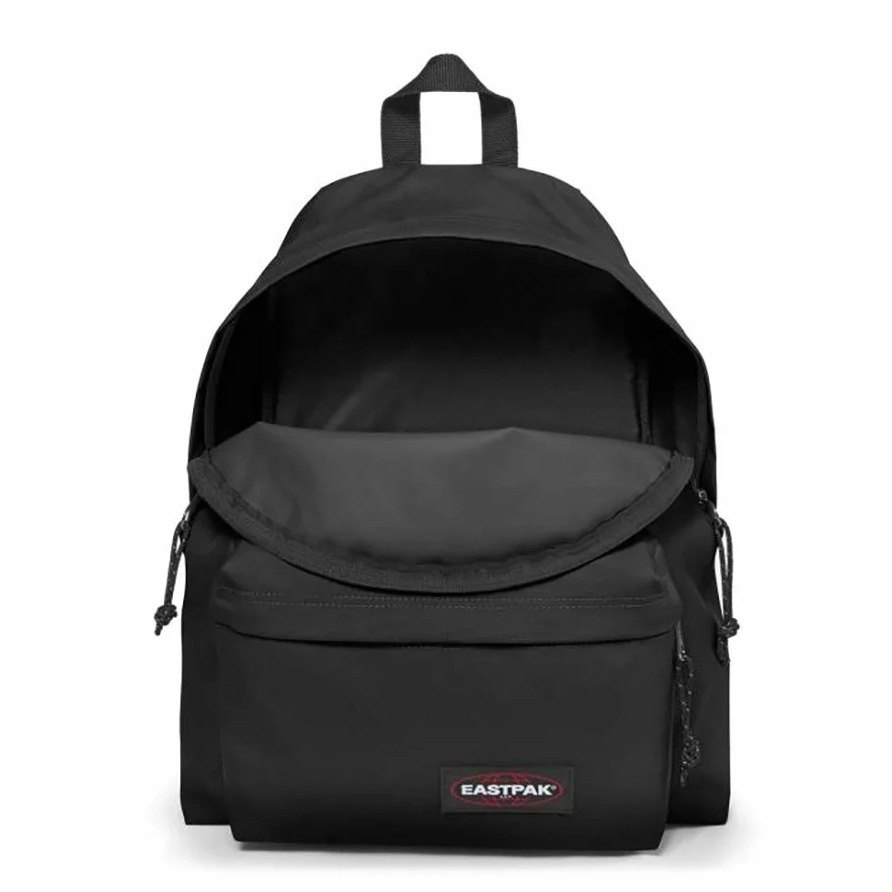 EASTPAK Padded Pak’r Rucksack 24L (40 x 30 x 18 cm), wasserabweisend, robuster Schul- & Tagesrucksack, leichter Klassiker mit gepolsterten Trägern - BLACK