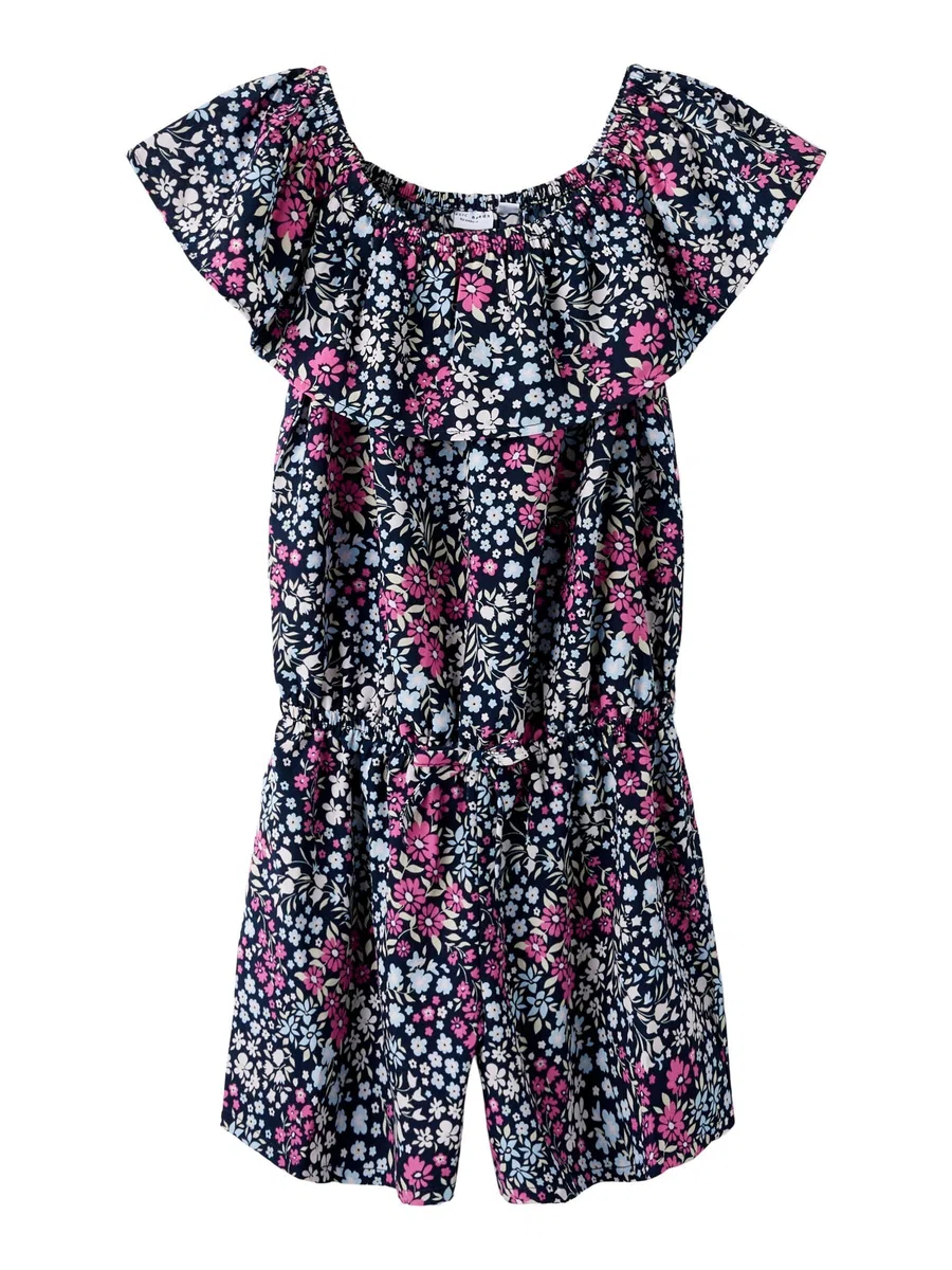 NAME IT Mädchen Jumpsuit kurz NKFVINAYA Playsuit FFFFF
