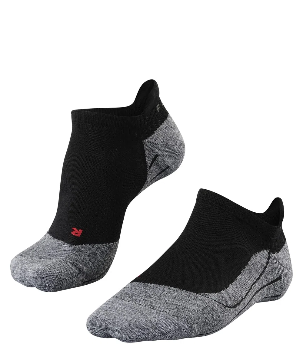FALKE Herren TK5 Invisible Wandersocken atmungsaktive schnelltrocknende klimaregulierende geruchshemmende Wolle Funktionsmaterial leichte Polsterung antiblasen Trekkingsocken kurz dünn 1 Paar