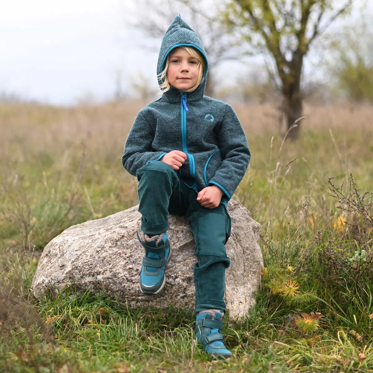Finkid Talvi Sport, 110-120/110/120 Kinder, deep Teal/Navy