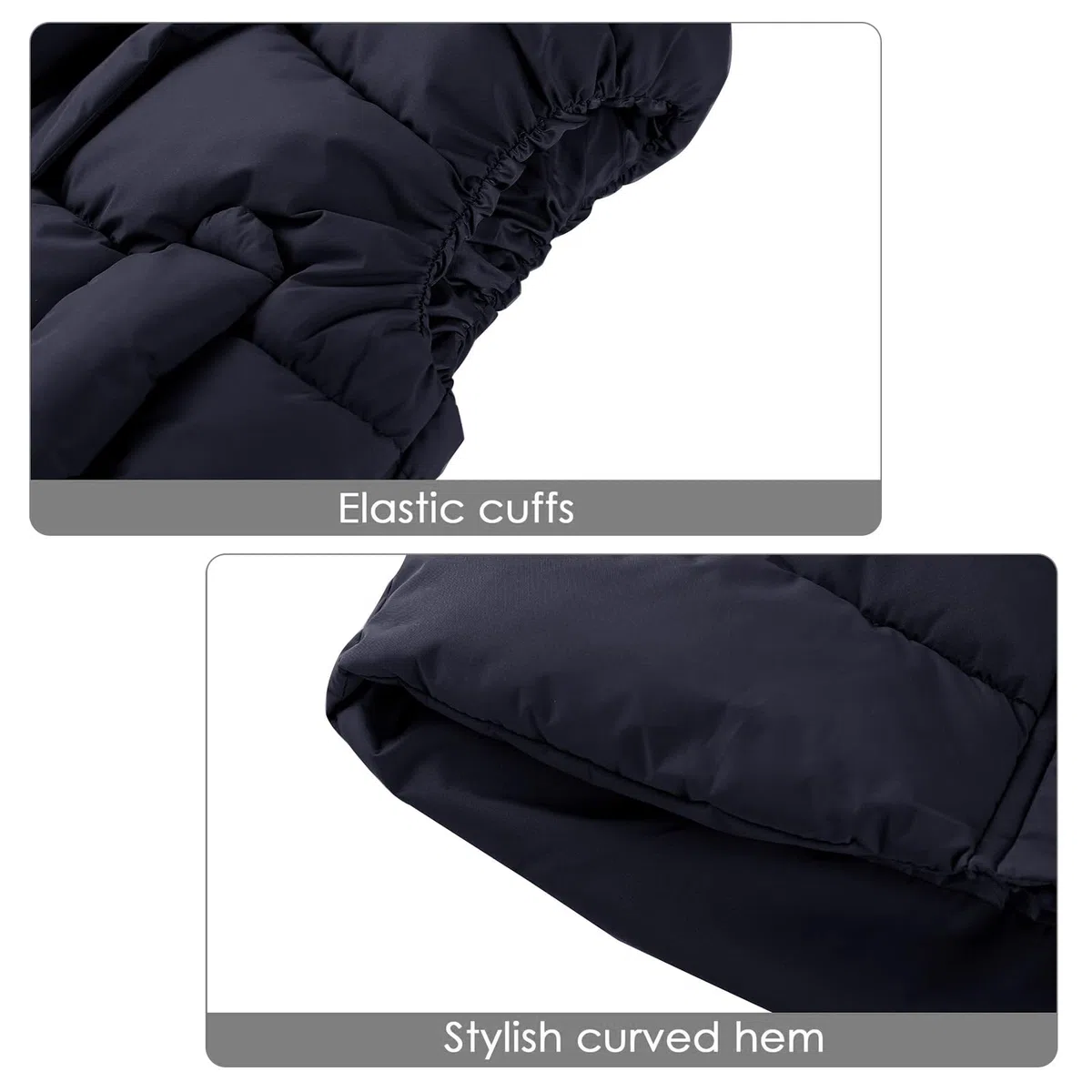 JiAmy Kinder Steppweste mit Süßen Ohren, Leichte Weste mit Kapuze für Jungen & Mädchen, Übergangsjacke Ärmellos für Herbst & Frühling