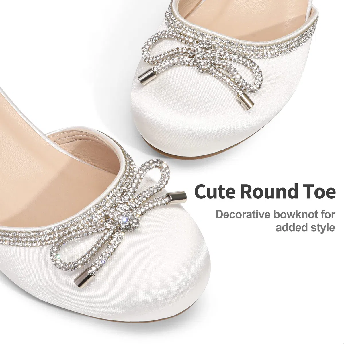 DREAM PAIRS Mädchen Prinzessin Schuhe Pumps mit Fesselriemchen Blumenmädchen Kleiderschuhe für Hochzeit, Party