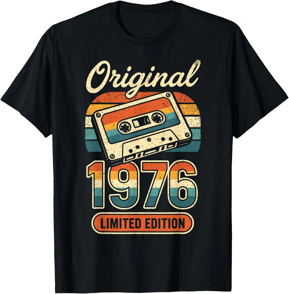 50. Geburtstag Mann Frau 50 Jahre Deko 1976 Geschenk Lustig T-Shirt