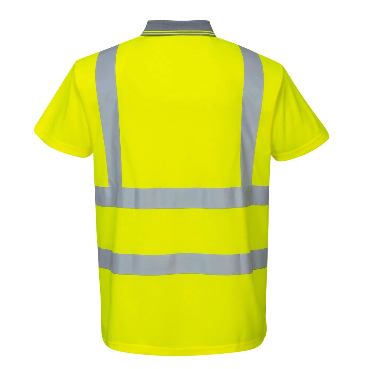 Portwest Warnschutz Kurzarm Polo Shirt, Größe: 7XL, Farbe: Gelb, S477YER7XL