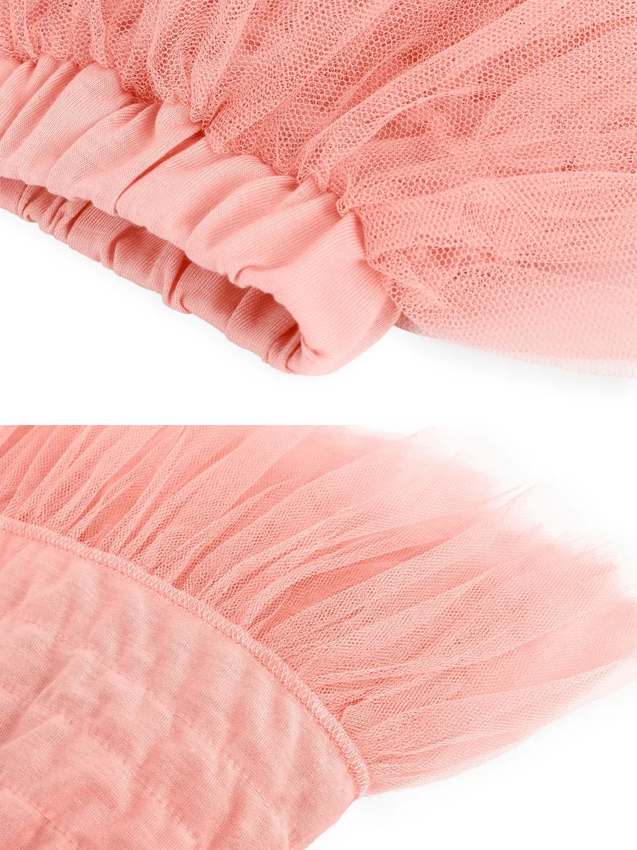 Baby Kleinkind Kinder Mädchen Tuturock Kuchenrock Tütürock Stufenrock Prinzessinrock Minirock Ballett Tutu mit Elastischer Bund Kostüm Basic für 1-8 Jahre Alt