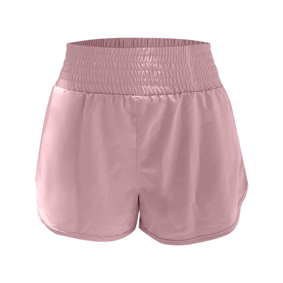 Damen 2 In 1 Laufshorts Running Shorts Beiläufige Elastisch Kurze Hosen Mit Taschen Workout Sportrock Elastischer Bund Mit Innenfutter Schnelltrocknende Hose Fitness Yoga Jogging Training Sporthose