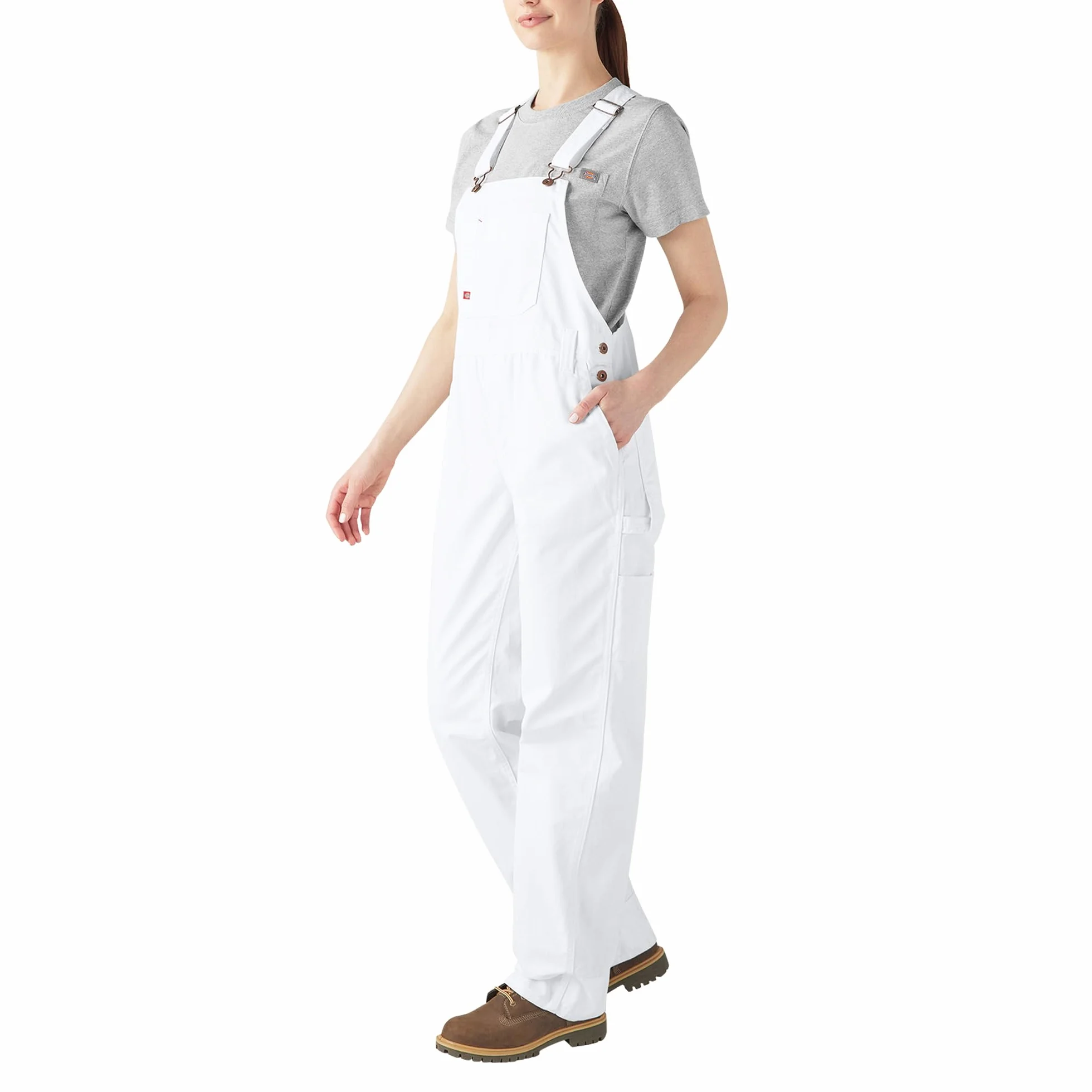 Dickies, Damen, Latzhose im legeren Stil mit geradem Bein
