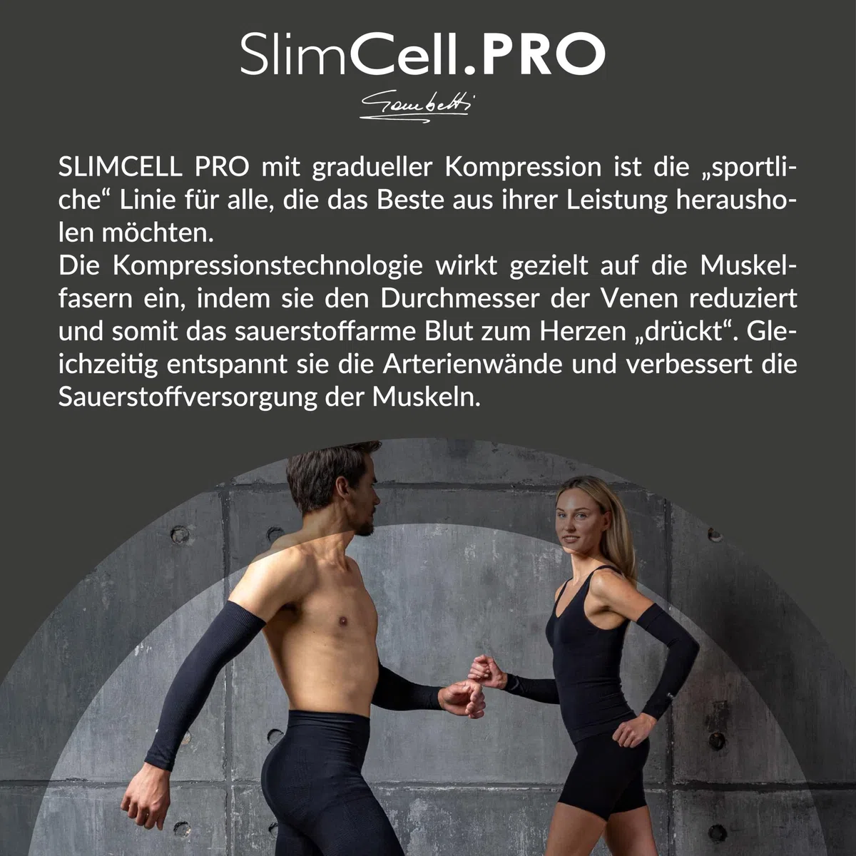 SLIMCELL PRO Armstulpen Damen Herren UV Protection Sleeves - Volleyball Armschoner, Arm Sleeve Gaming, Armsleeve Padel, Armstulpen Herren, Armlinge Tennis, Arm Stulpen Kompression - Made in Italy