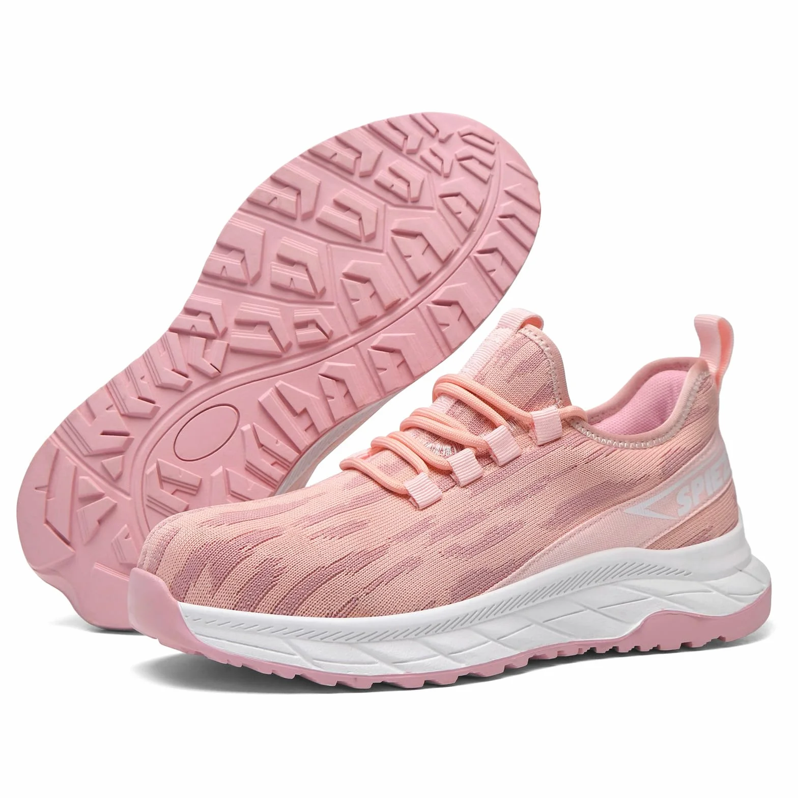 SPIEZ Antistatische Sicherheitsschuhe Damen S1P rutschfest, Metallfreie Arbeitsschuhe mit kunststoffkappe, Atmungsaktive ESD Schuhe mit Durchtrittsichere Zwischensohle