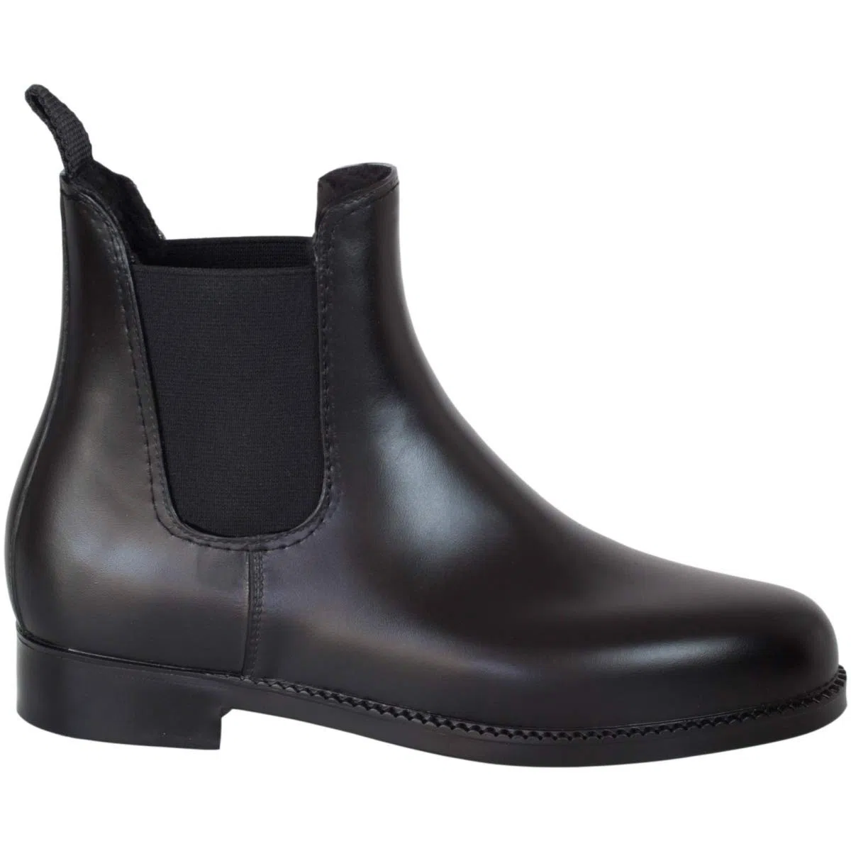 Lazura - Jodhpur Winter Reitstiefeletten Basic – Kinder, Herren & Damen Stiefeletten – mit Teddyplüschfutter & Pull-On – schwarze Chelsea Boots aus Kunstleder – Reitschuhe in Größe 28-43