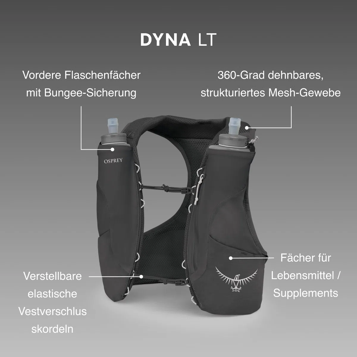 Dyna LT w-Flasks Dawn Blue WL